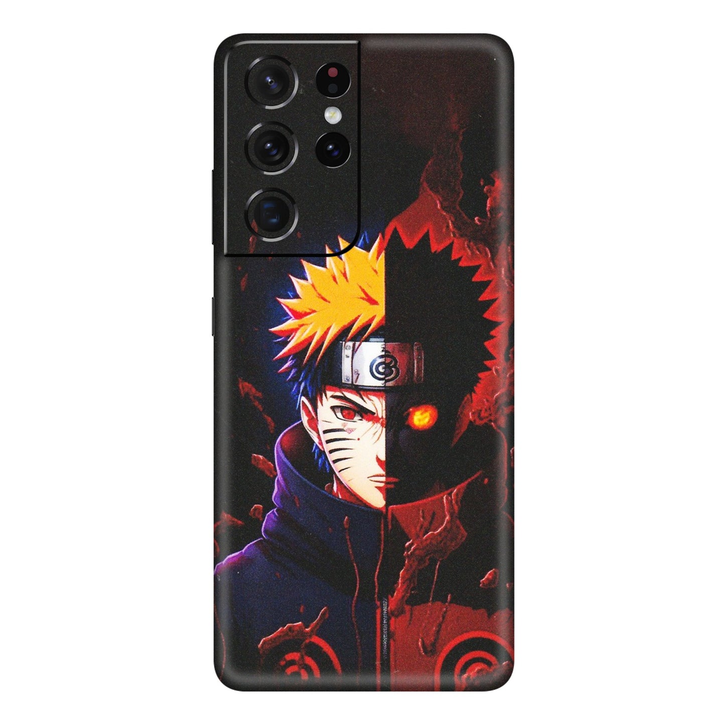 Samsung A/S Series Phone Skins (All Models) - Naruto X Evil - Matte Finish (M-70) Samsung Galaxy S21 Ultra 5G