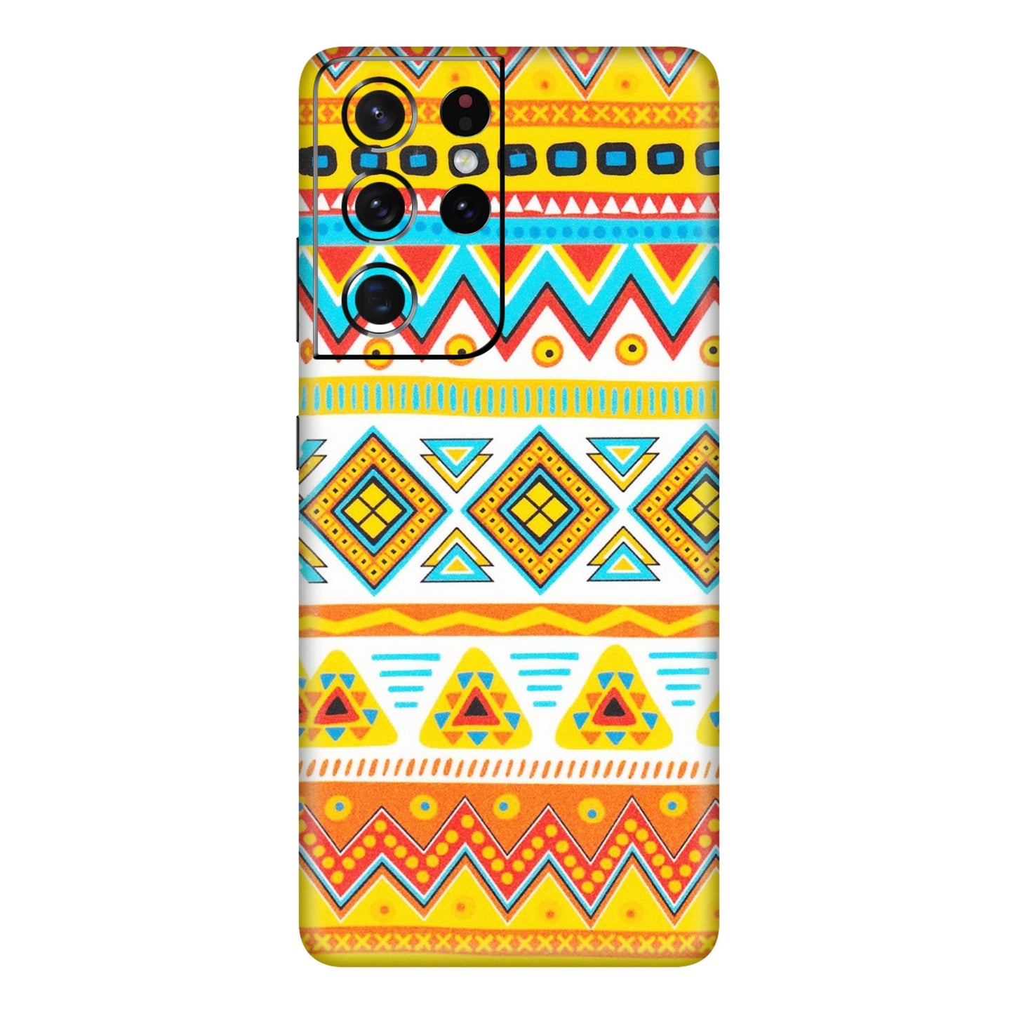 Samsung A/S Series Phone Skins (All Models) - Mexican Abstract - Matte Finish (M-71) Samsung Galaxy S21 Ultra 5G