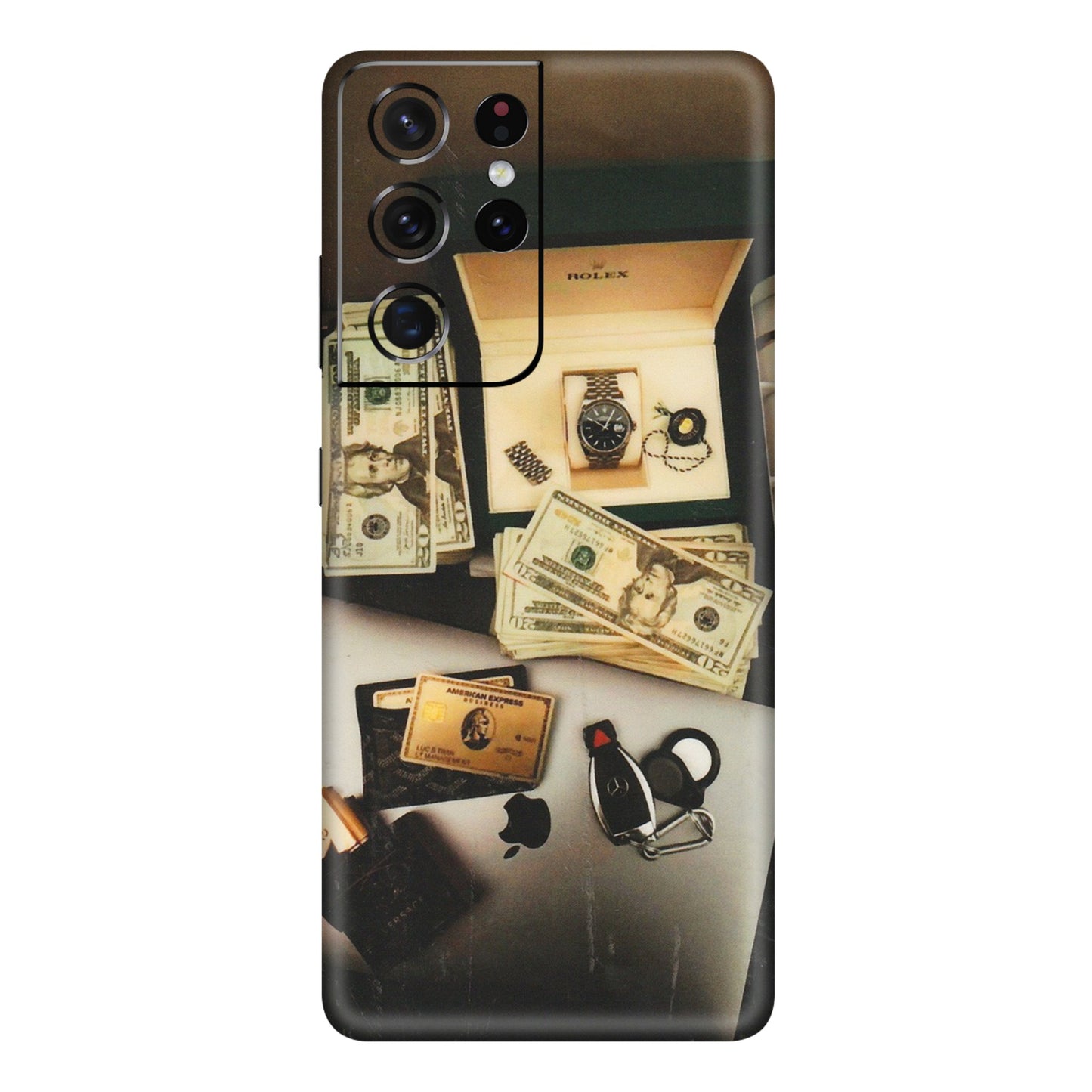 Samsung A/S Series Phone Skins (All Models) - Luxury Lifestyle - Transparent Finish (T-11) Samsung Galaxy S21 Ultra 5G