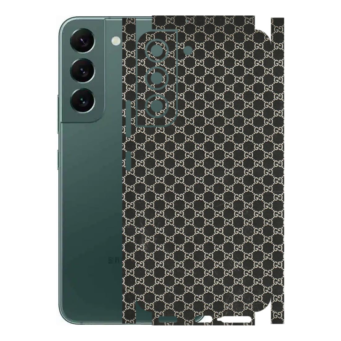 Samsung A/S Series Phone Skins (All Models) - Black G Print - 3D Embossed Finish (L-109) Samsung Galaxy S22