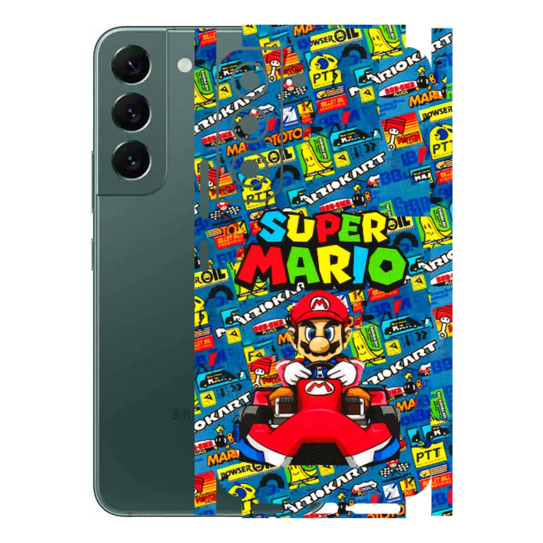Samsung A/S Series Phone Skins (All Models) - Super Mario Kart - 3D Embossed Finish (L-140) Samsung Galaxy S22