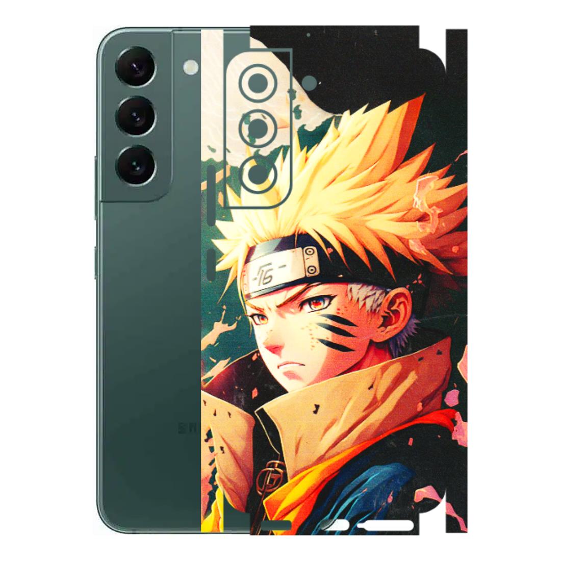 Samsung A/S Series Phone Skins (All Models) - New Naruto - 3D Embossed Finish (L-148) Samsung Galaxy S22