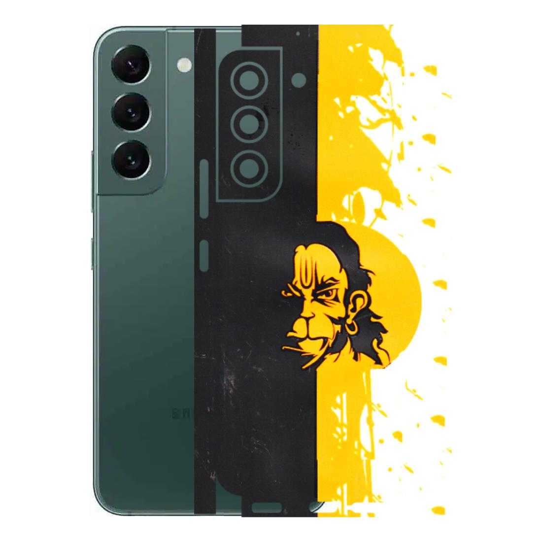 Samsung A/S Series Phone Skins (All Models) - Bajrangbali - 3D Embossed Finish (L-151) Samsung Galaxy S22