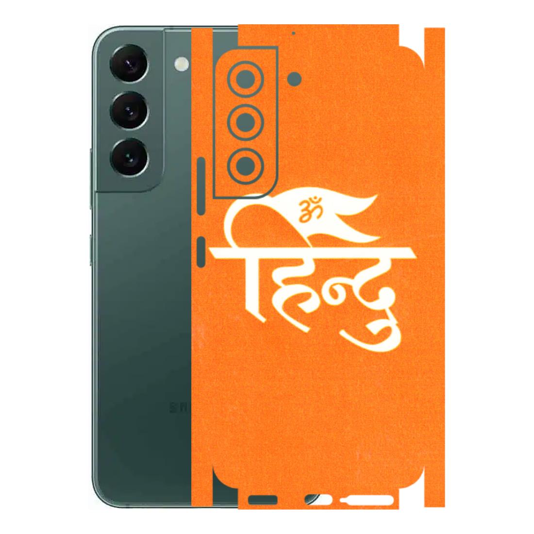 Samsung A/S Series Phone Skins (All Models) - Hindu Kesari - 3D Embossed Finish (L-154) Samsung Galaxy S22