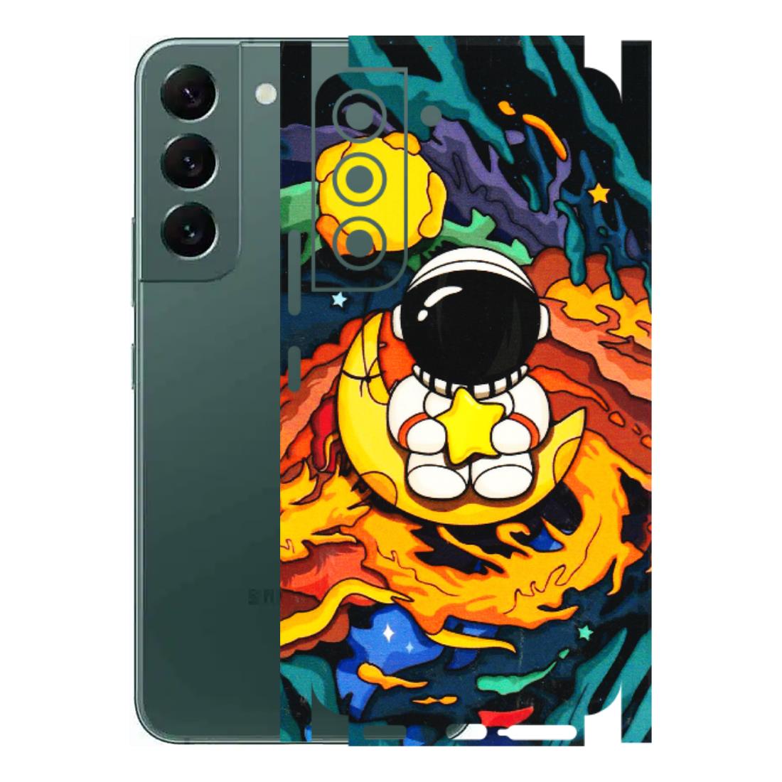 Samsung A/S Series Phone Skins (All Models) - Baby Astronaut - 3D Embossed Finish (L-197) Samsung Galaxy S22