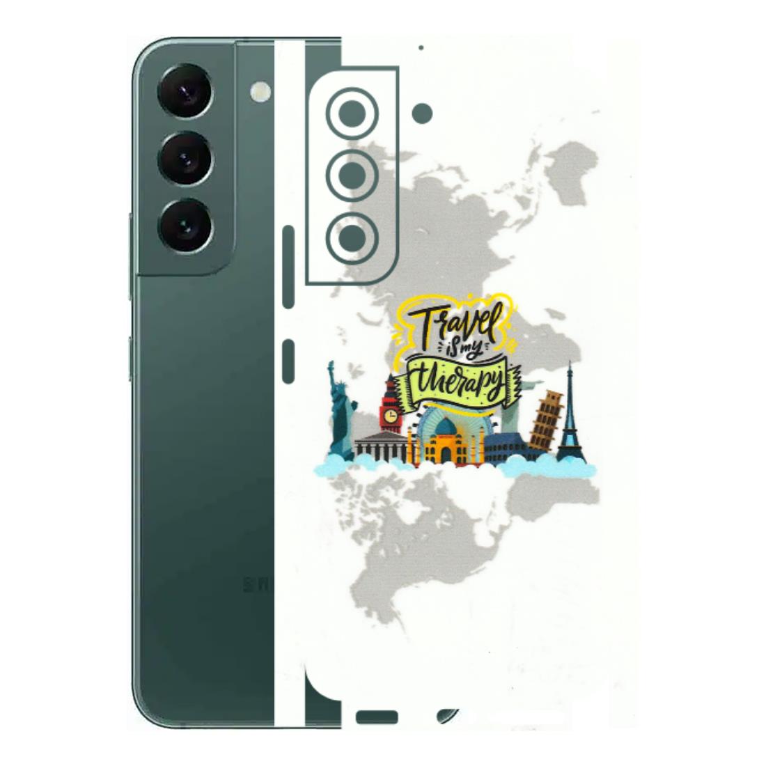 Samsung A/S Series Phone Skins (All Models) - Travel Therapy - 3D Embossed Finish (L-199) Samsung Galaxy S22