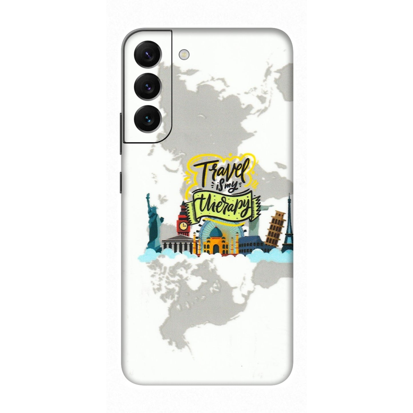Samsung A/S Series Phone Skins (All Models) - Travel Therapy - 3D Embossed Finish (L-199) Samsung Galaxy S22