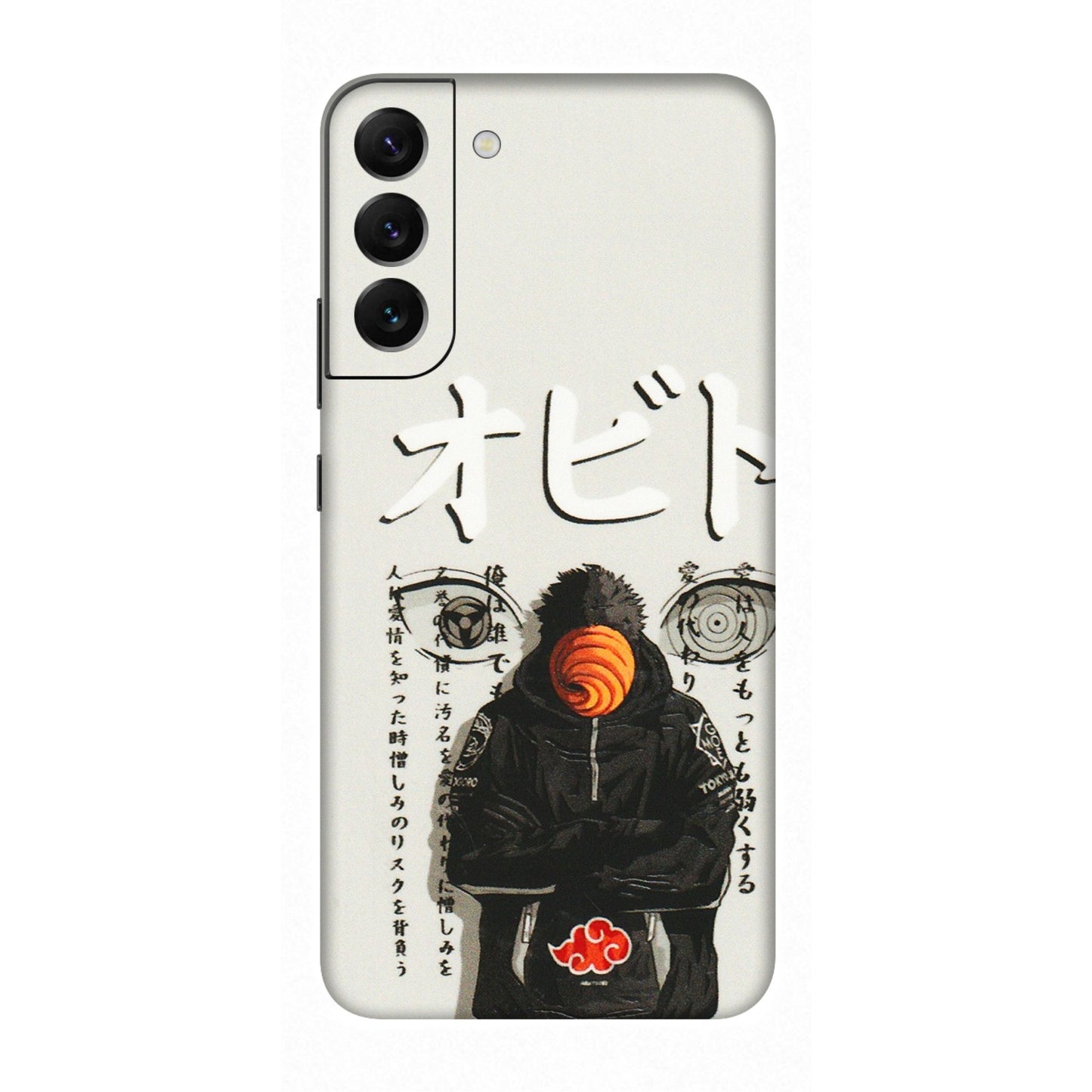 Samsung A/S Series Phone Skins (All Models) - Obito Anime Eye - 3D Embossed Finish (L-19) Samsung Galaxy S22