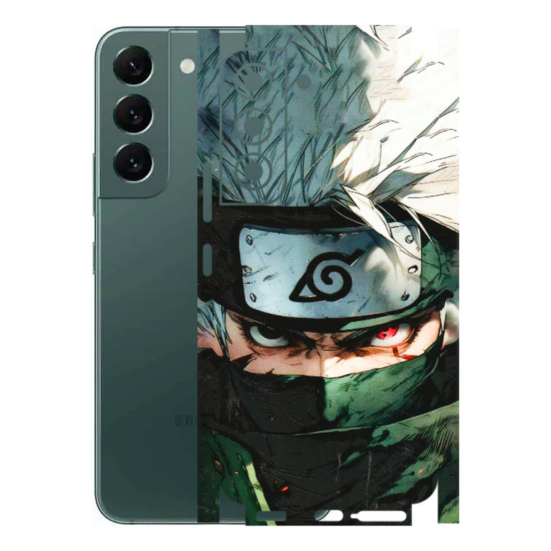 Samsung A/S Series Phone Skins (All Models) - Kakashi Red Eye Focus - 3D Embossed Finish (L-227) Samsung Galaxy S22