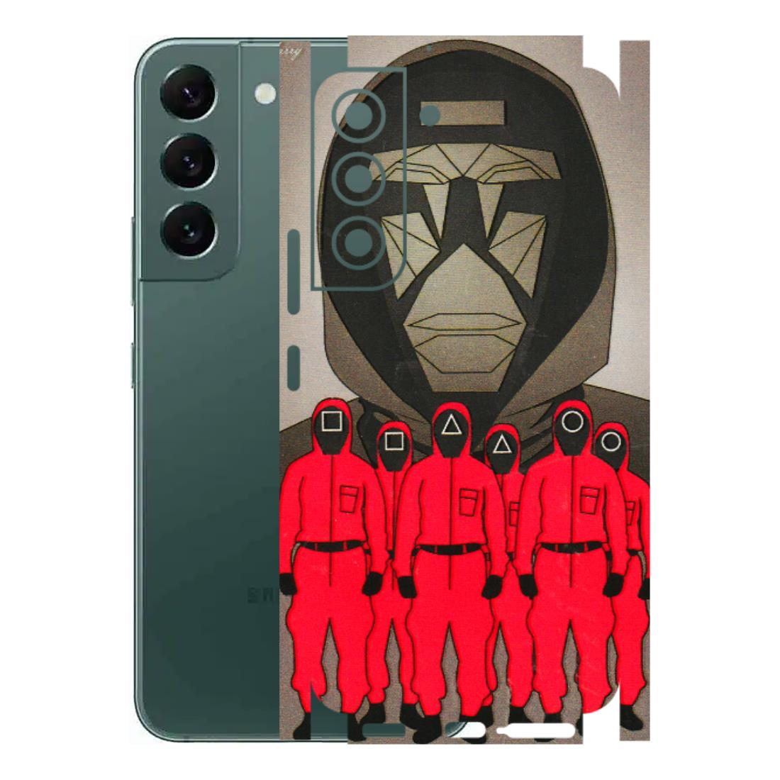 Samsung A/S Series Phone Skins (All Models) - Squid Game Hero - 3D Embossed Finish (L-245) Samsung Galaxy S22