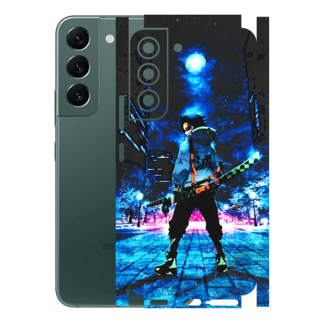 Samsung A/S Series Phone Skins (All Models) - Demon Slayer Sword - 3D Embossed Finish (L-247) Samsung Galaxy S22
