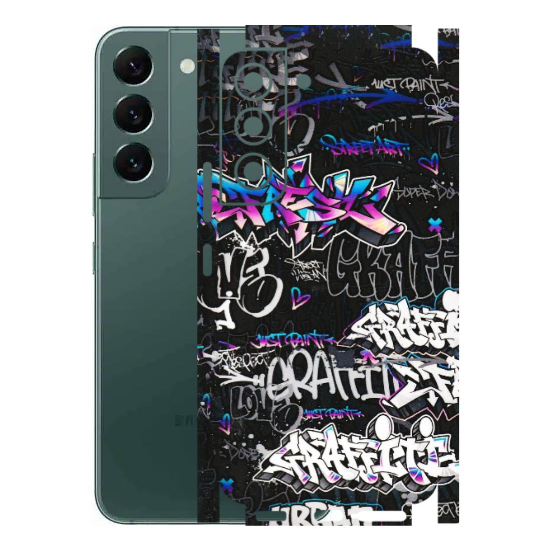 Samsung A/S Series Phone Skins (All Models) - Graffiti Killer - 3D Embossed Finish (L-274) Samsung Galaxy S22