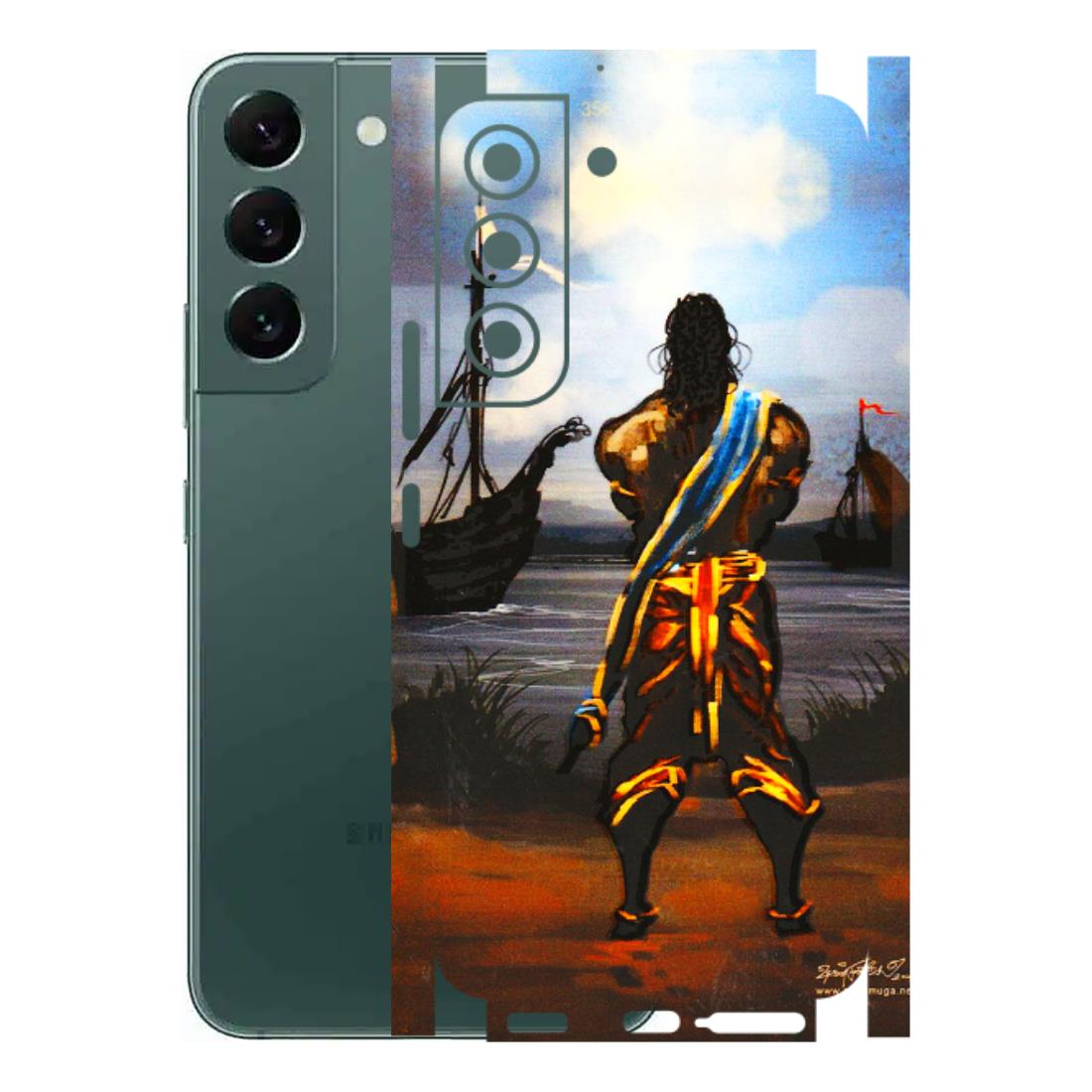 Samsung A/S Series Phone Skins (All Models) - Heavenly God Figure - 3D Embossed Finish (L-34) Samsung Galaxy S22