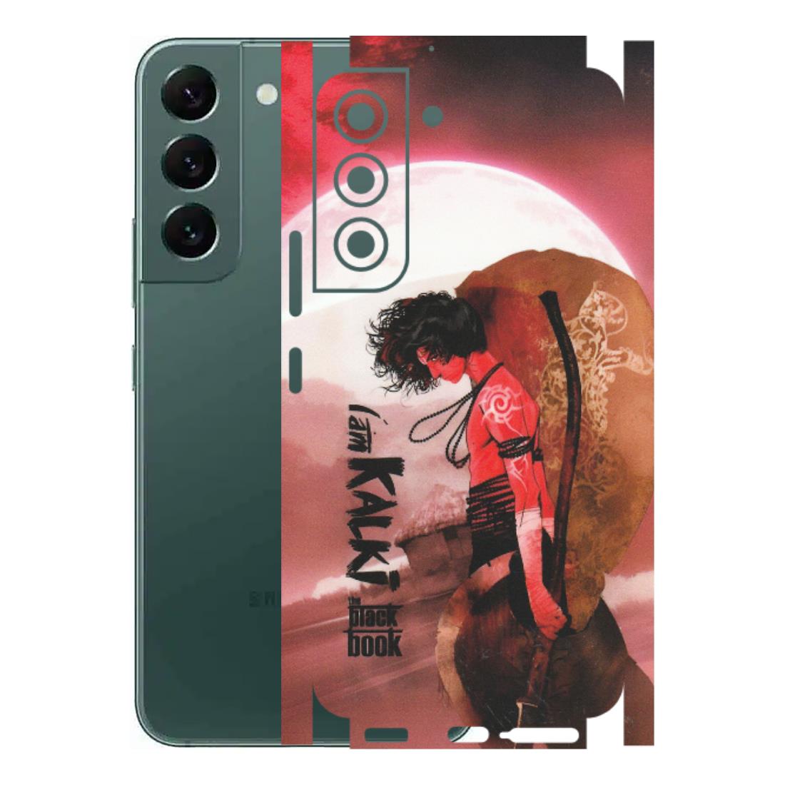 Samsung A/S Series Phone Skins (All Models) - The Black Book Kalia Anime - Matte Finish (M-129) Samsung Galaxy S22