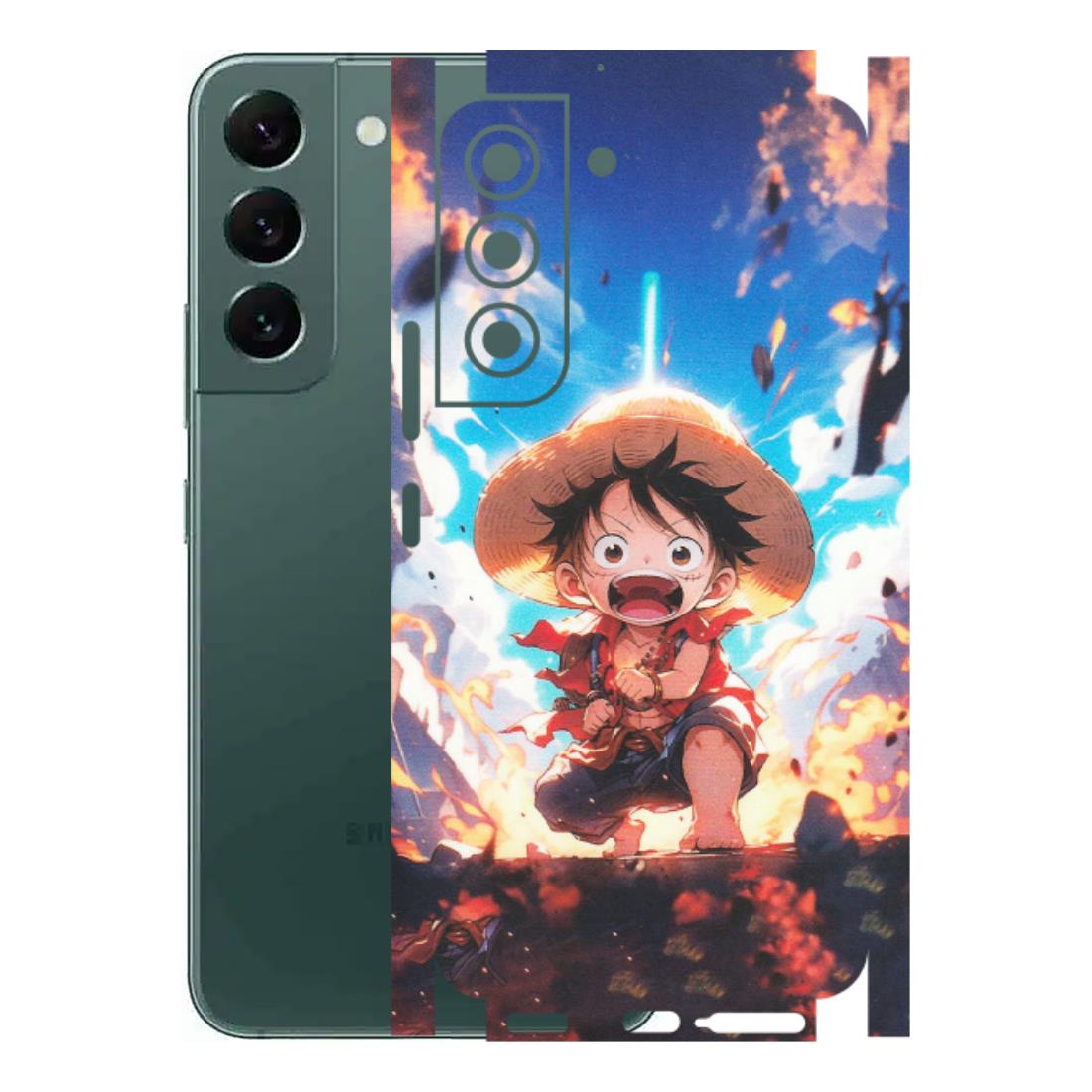 Samsung A/S Series Phone Skins (All Models) - Toon One Piece Cute Character - Matte Finish (M-35) Samsung Galaxy S22
