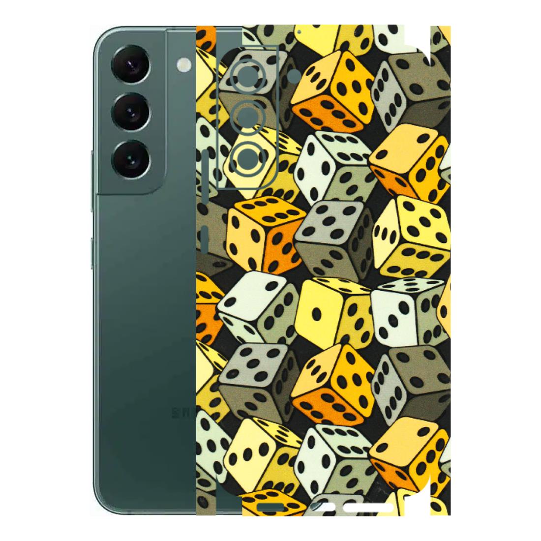 Samsung A/S Series Phone Skins (All Models) - Dices Of Life - 3D Embossed Finish (L-04) Samsung Galaxy S22 Plus