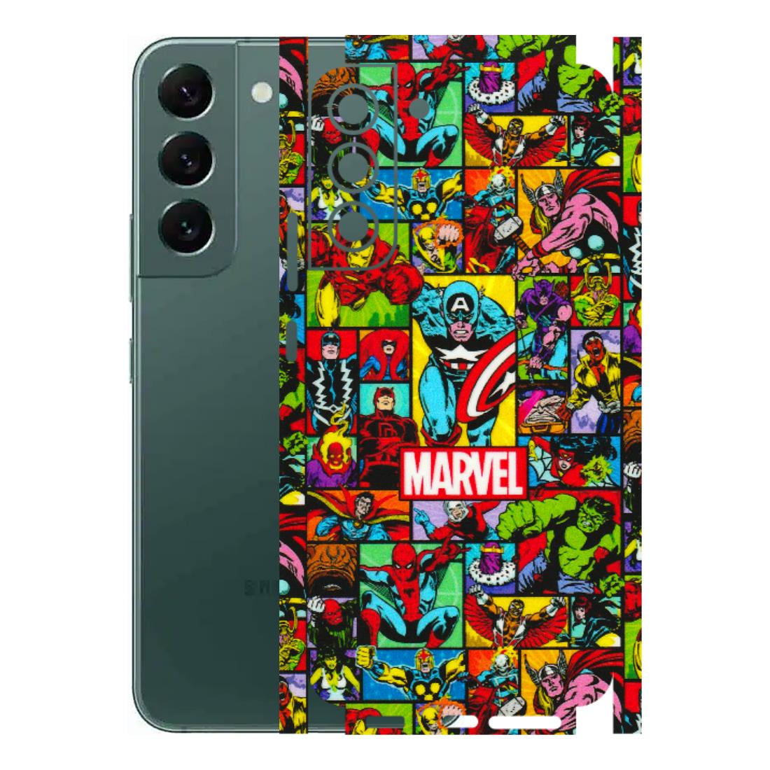 Samsung A/S Series Phone Skins (All Models) - MARVELOUS Comic Characters - 3D Embossed Finish (L-129) Samsung Galaxy S22 Plus