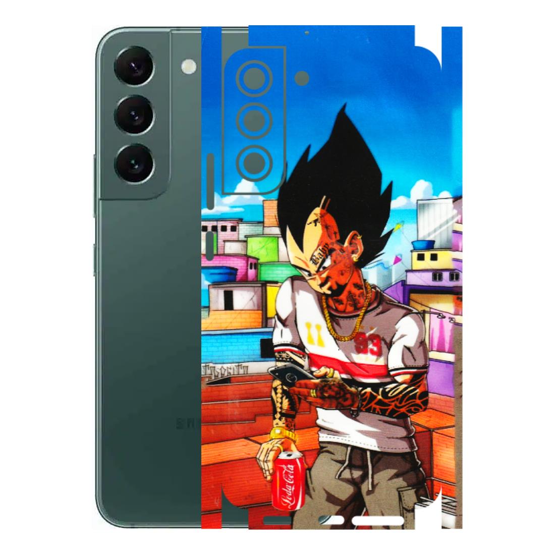 Samsung A/S Series Phone Skins (All Models) - Vegeta - 3D Embossed Finish (L-136) Samsung Galaxy S22 Plus