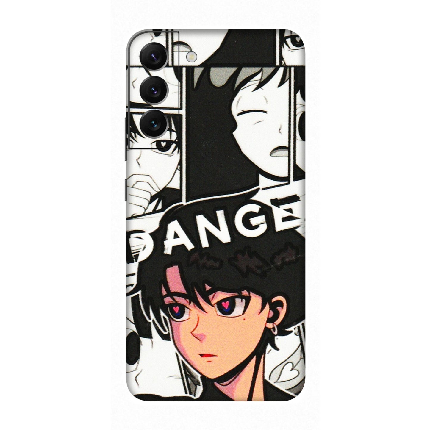 Samsung A/S Series Phone Skins (All Models) - Danger Anime - 3D Embossed Finish (L-155) Samsung Galaxy S22 Plus