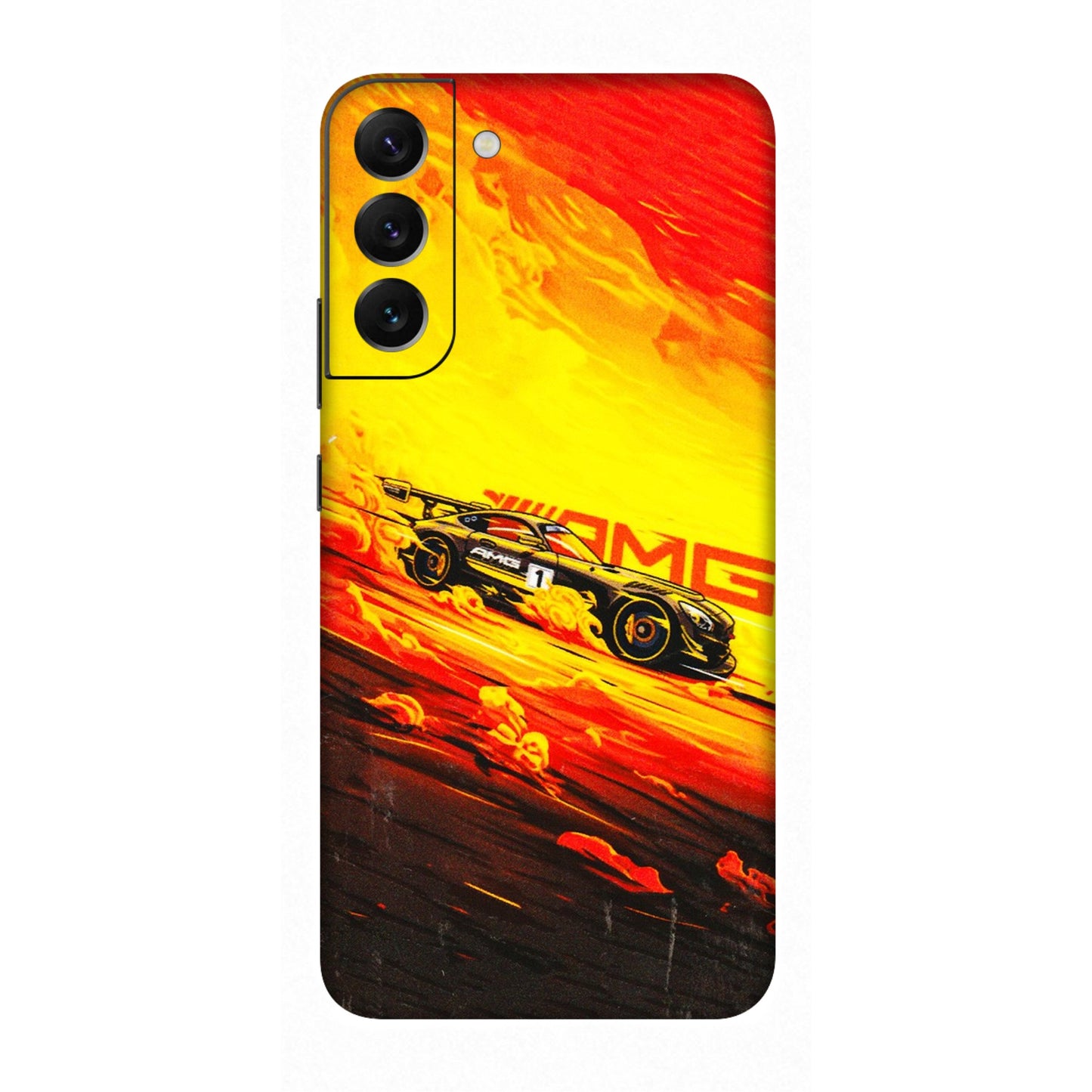 Samsung A/S Series Phone Skins (All Models) - AMG Car Speed Cover - 3D Embossed Finish (L-256) Samsung Galaxy S22 Plus