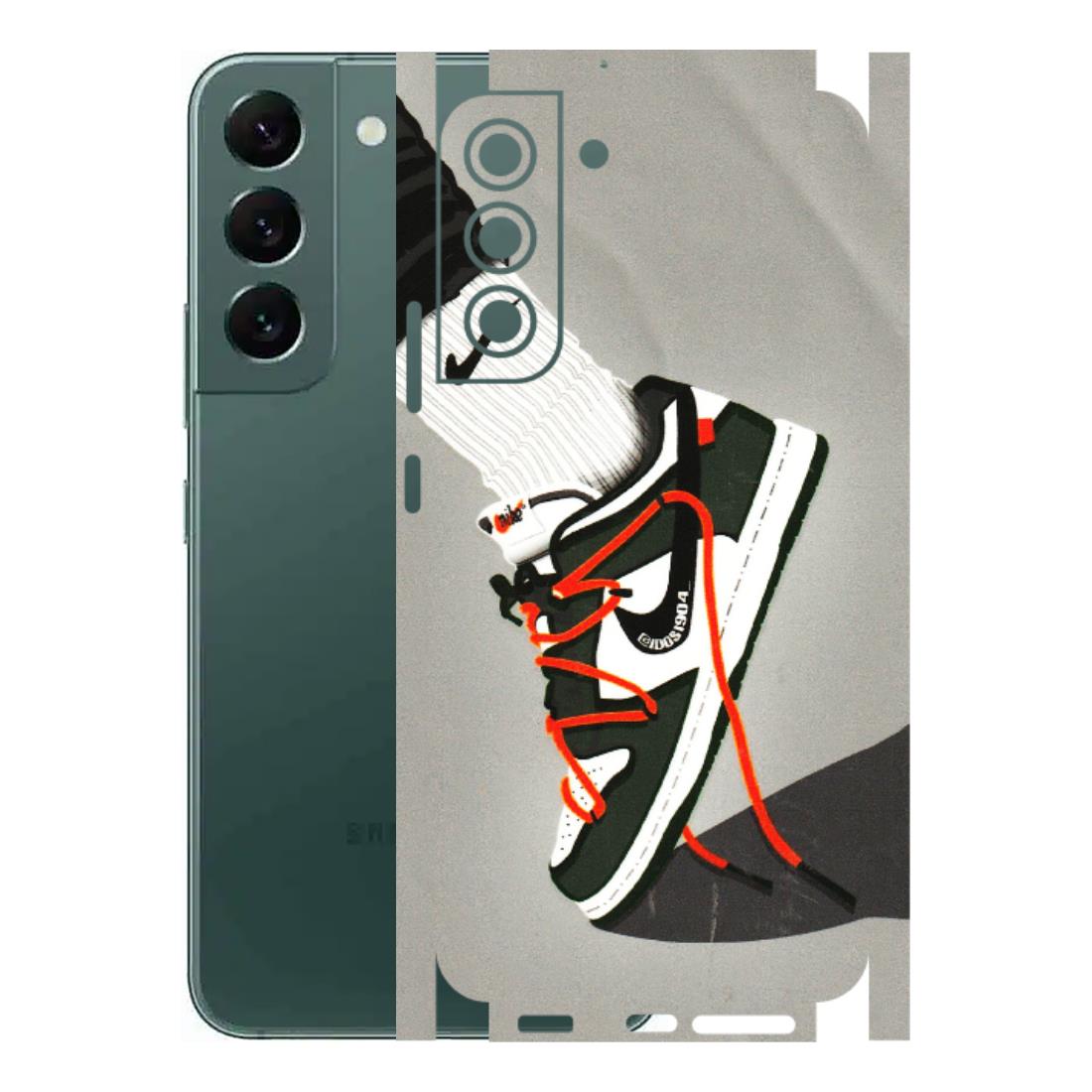 Samsung A/S Series Phone Skins (All Models) - New Grey Sneaker - 3D Embossed Finish (L-261) Samsung Galaxy S22 Plus
