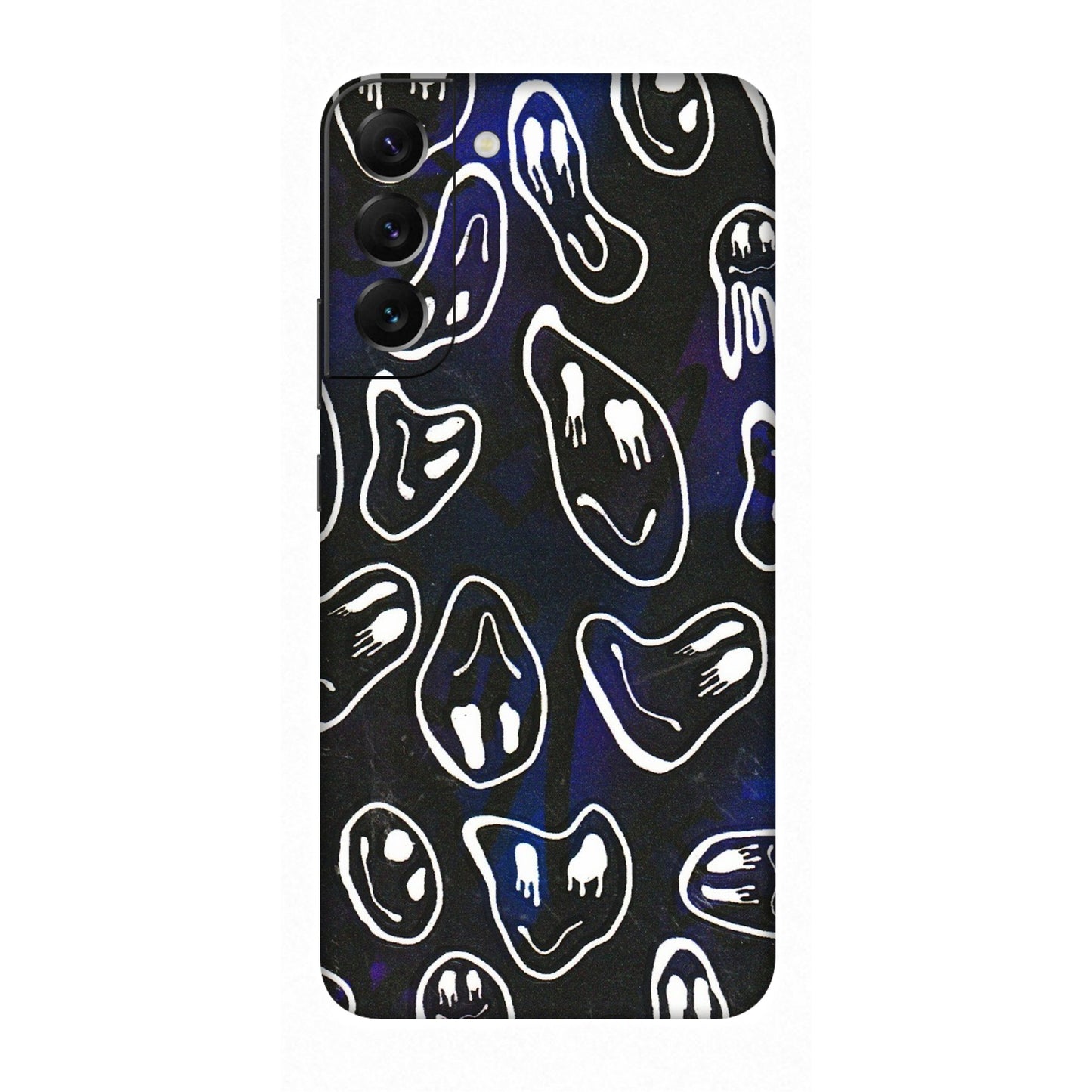 Samsung A/S Series Phone Skins (All Models) - Distorted Smileys - 3D Embossed Finish (L-92) Samsung Galaxy S22 Plus