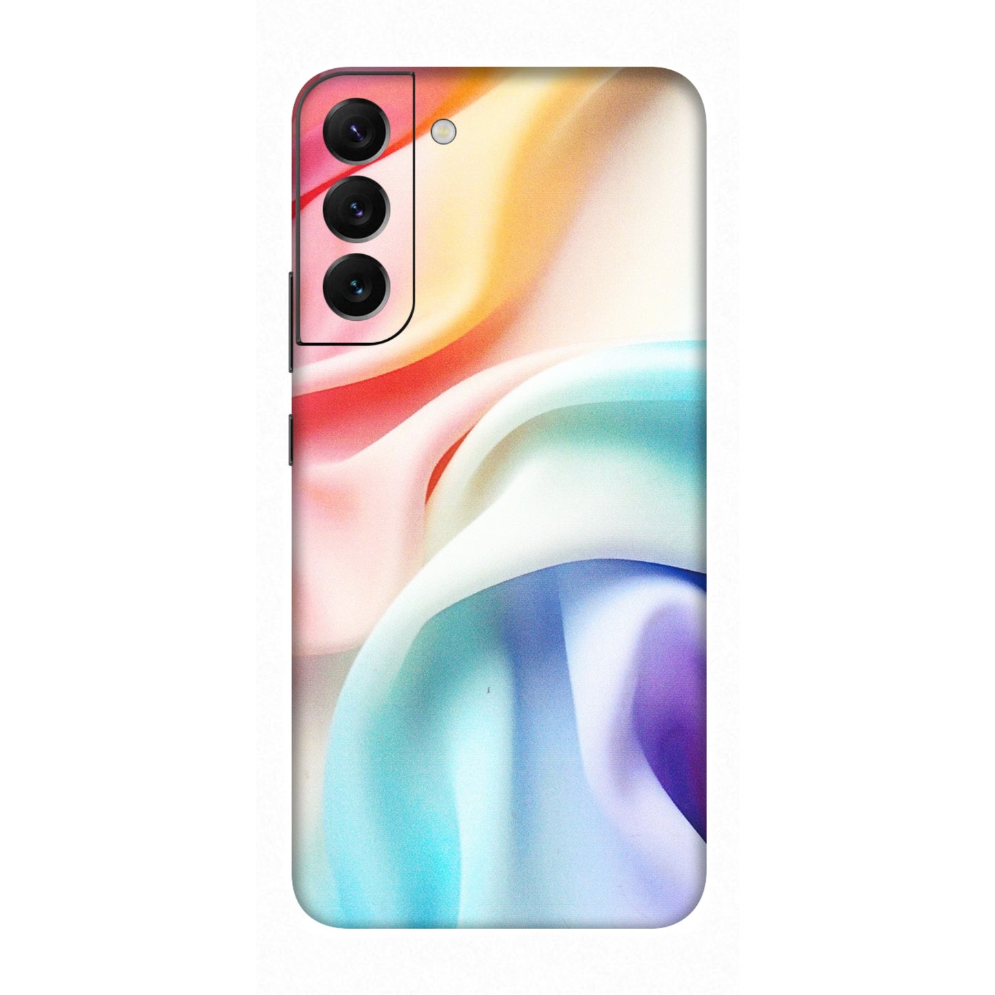 Samsung A/S Series Phone Skins (All Models) - Colourful Silk Cloth - Matte Finish (M-165) Samsung Galaxy S22 Plus