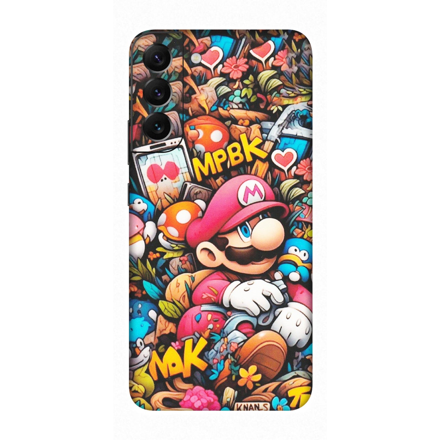 Samsung A/S Series Phone Skins (All Models) - Super Mario Bros Artistic - Matte Finish (M-173) Samsung Galaxy S22 Plus