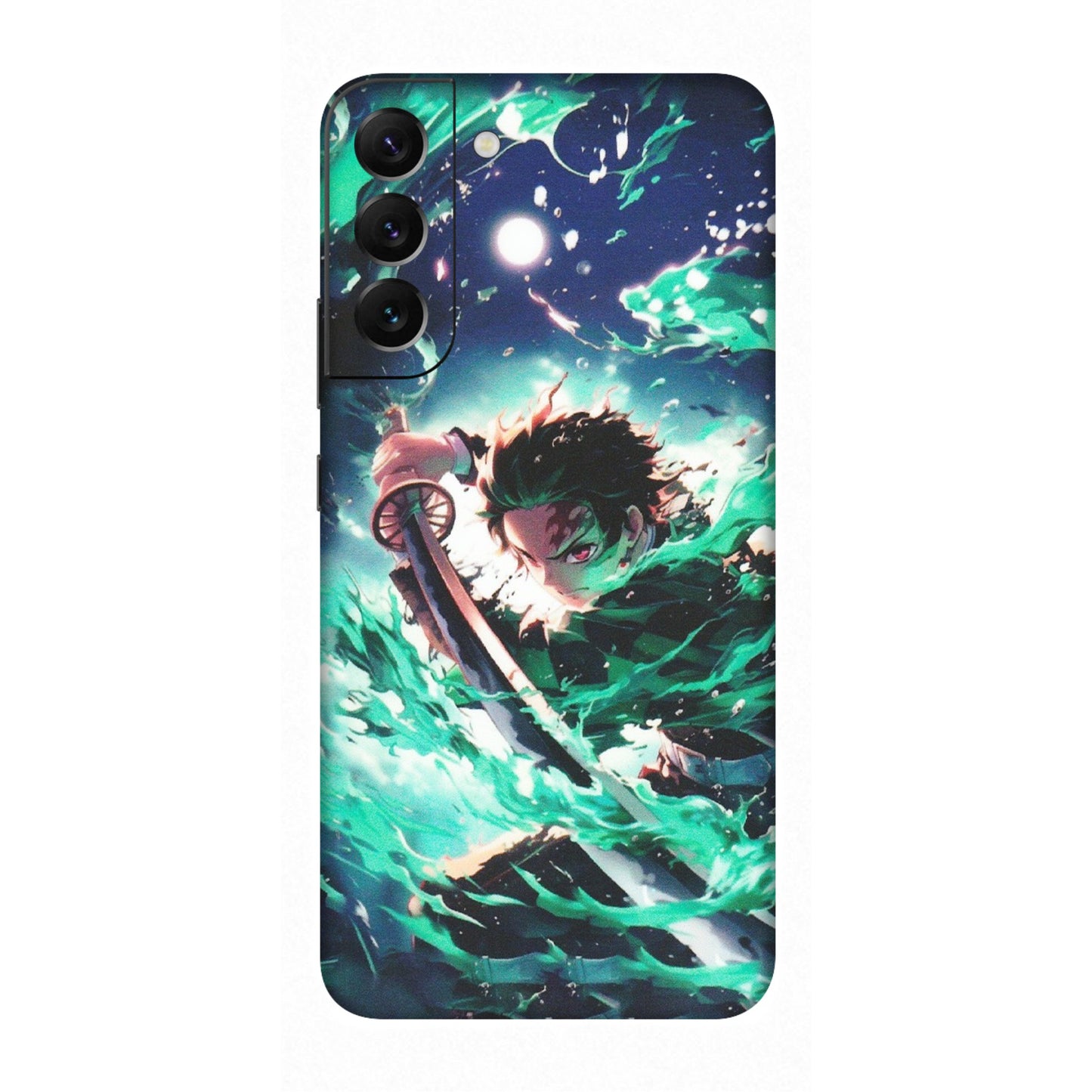 Samsung A/S Series Phone Skins (All Models) - Sword Fighter Anime - Matte Finish (M-29) Samsung Galaxy S22 Plus