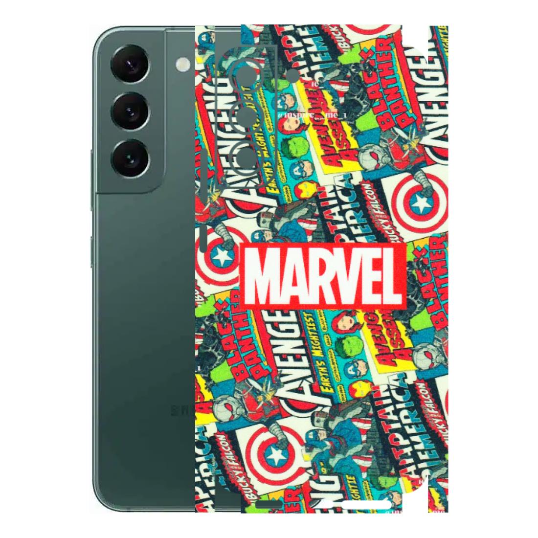 Samsung A/S Series Phone Skins (All Models) - Marvel Comic Lover - Matte Finish (M-30) Samsung Galaxy S22 Plus