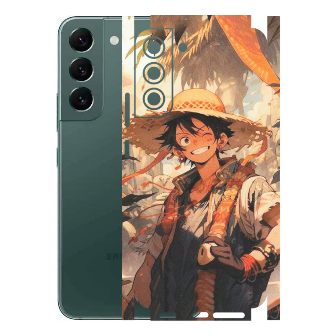 Samsung A/S Series Phone Skins (All Models) - Anime Character Smile - Matte Finish (M-33) Samsung Galaxy S22 Plus