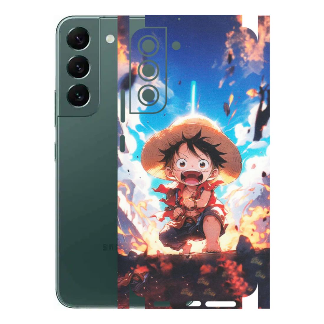 Samsung A/S Series Phone Skins (All Models) - Toon One Piece Cute Character - Matte Finish (M-35) Samsung Galaxy S22 Plus