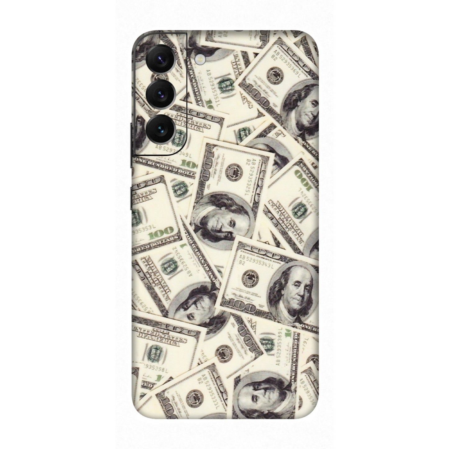 Samsung A/S Series Phone Skins (All Models) - Dollar Lover - Transparent Finish (T-17) Samsung Galaxy S22 Plus