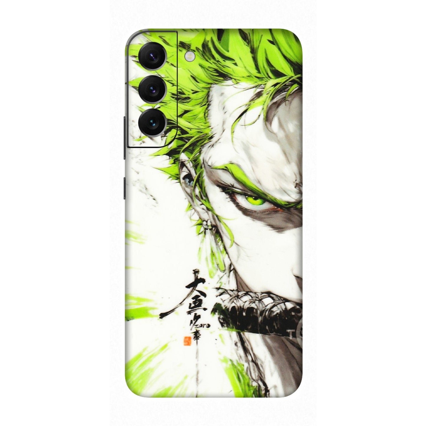 Samsung A/S Series Phone Skins (All Models) - Roro Taku Anime - Transparent Finish (T-18) Samsung Galaxy S22 Plus