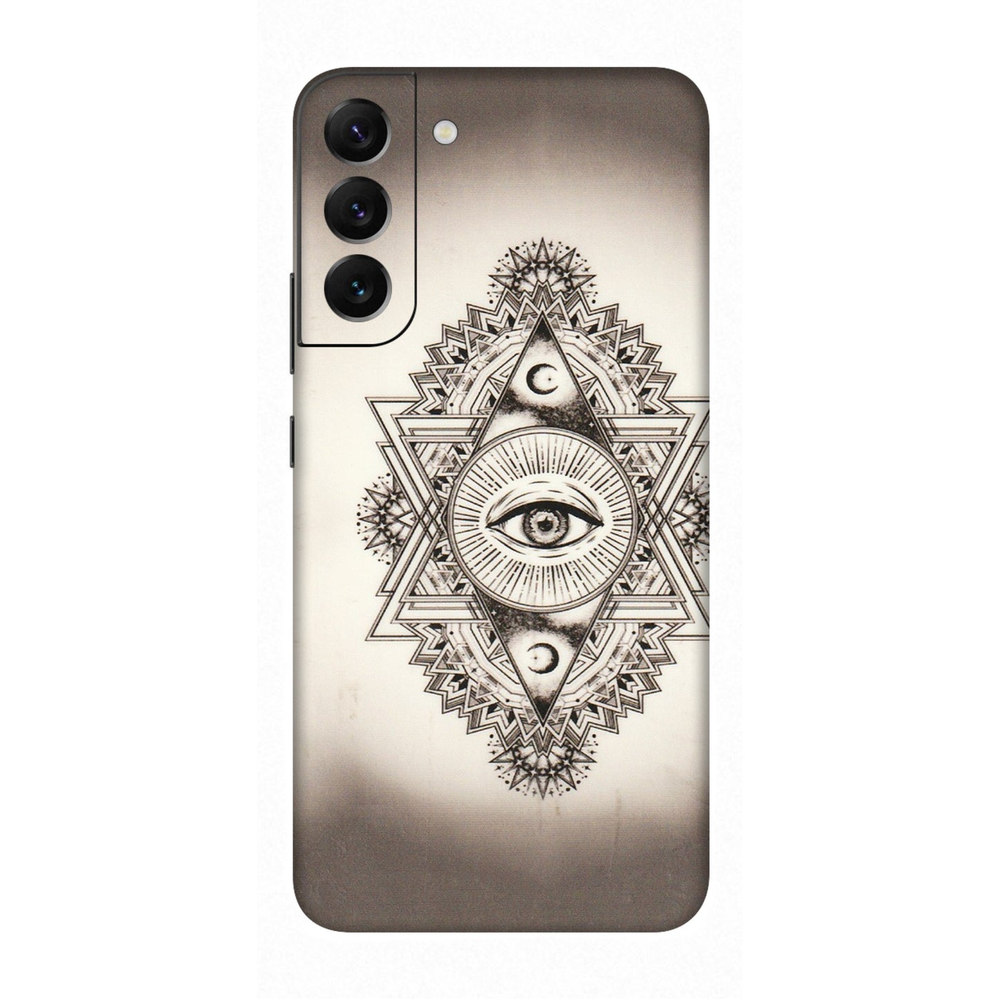 Samsung A/S Series Phone Skins (All Models) - Illuminati Great Eye - Transparent Finish (T-14) Samsung Galaxy S22