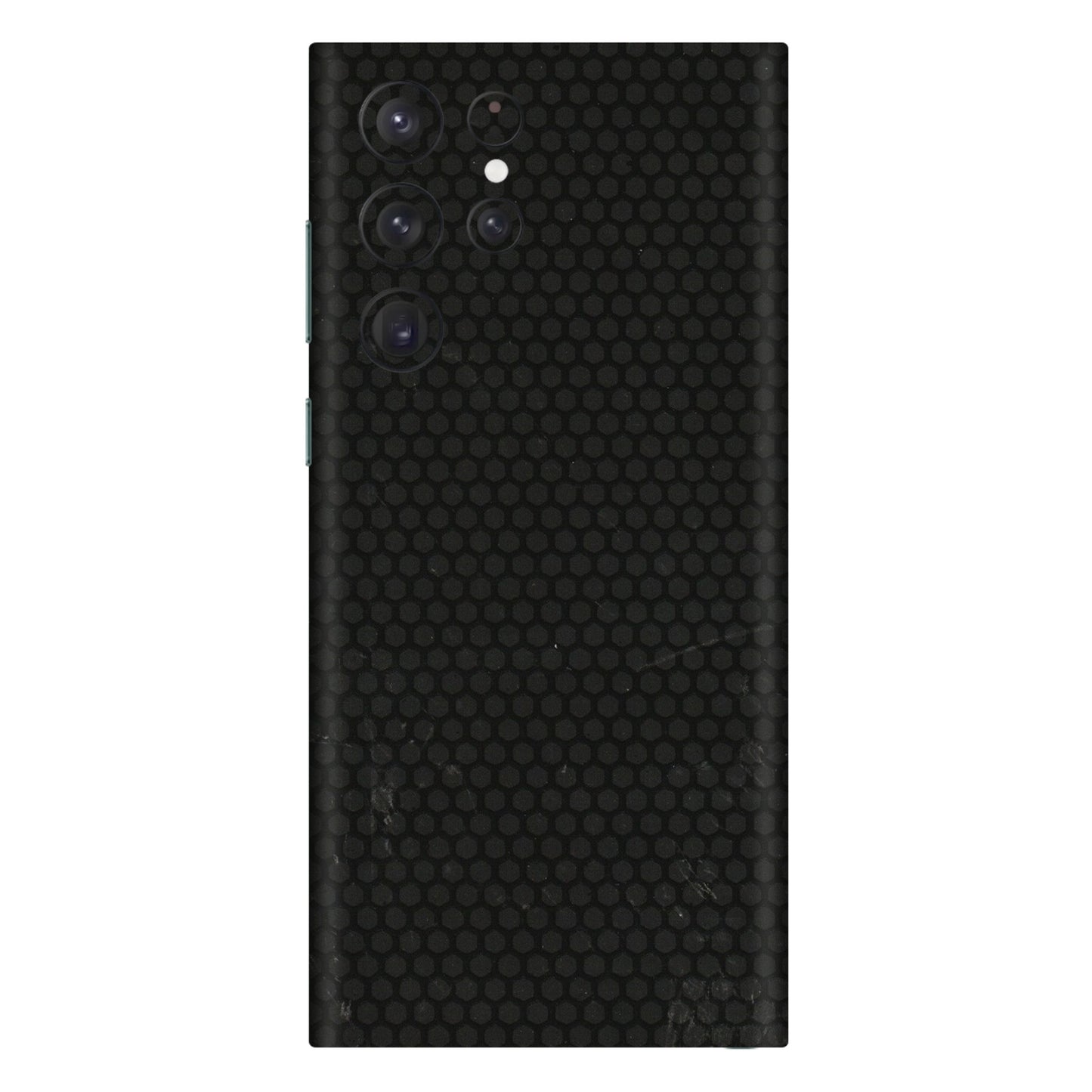 Samsung A/S Series Phone Skins (All Models) - Black honeycomb - 3D Embossed Finish (L-114) Samsung Galaxy S22 Ultra