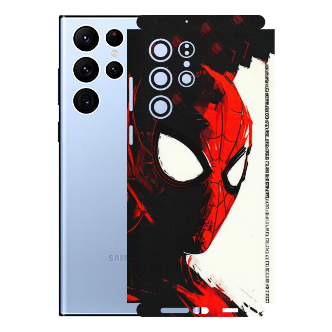 Samsung A/S Series Phone Skins (All Models) - Spiderman Killer Face - 3D Embossed Finish (L-17) Samsung Galaxy S22 Ultra