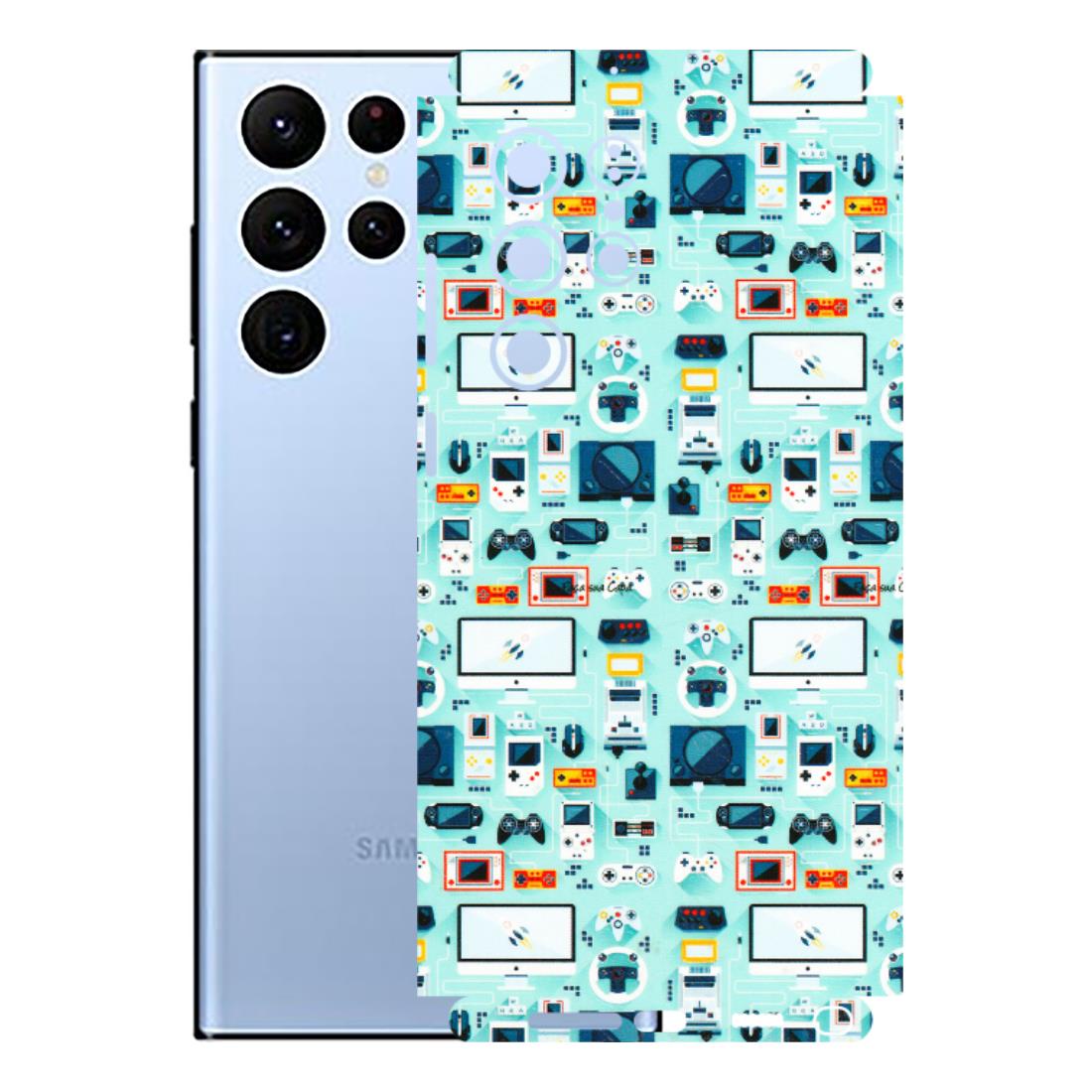 Samsung A/S Series Phone Skins (All Models) - Gadgets Doodle - 3D Embossed Finish (L-184) Samsung Galaxy S22 Ultra
