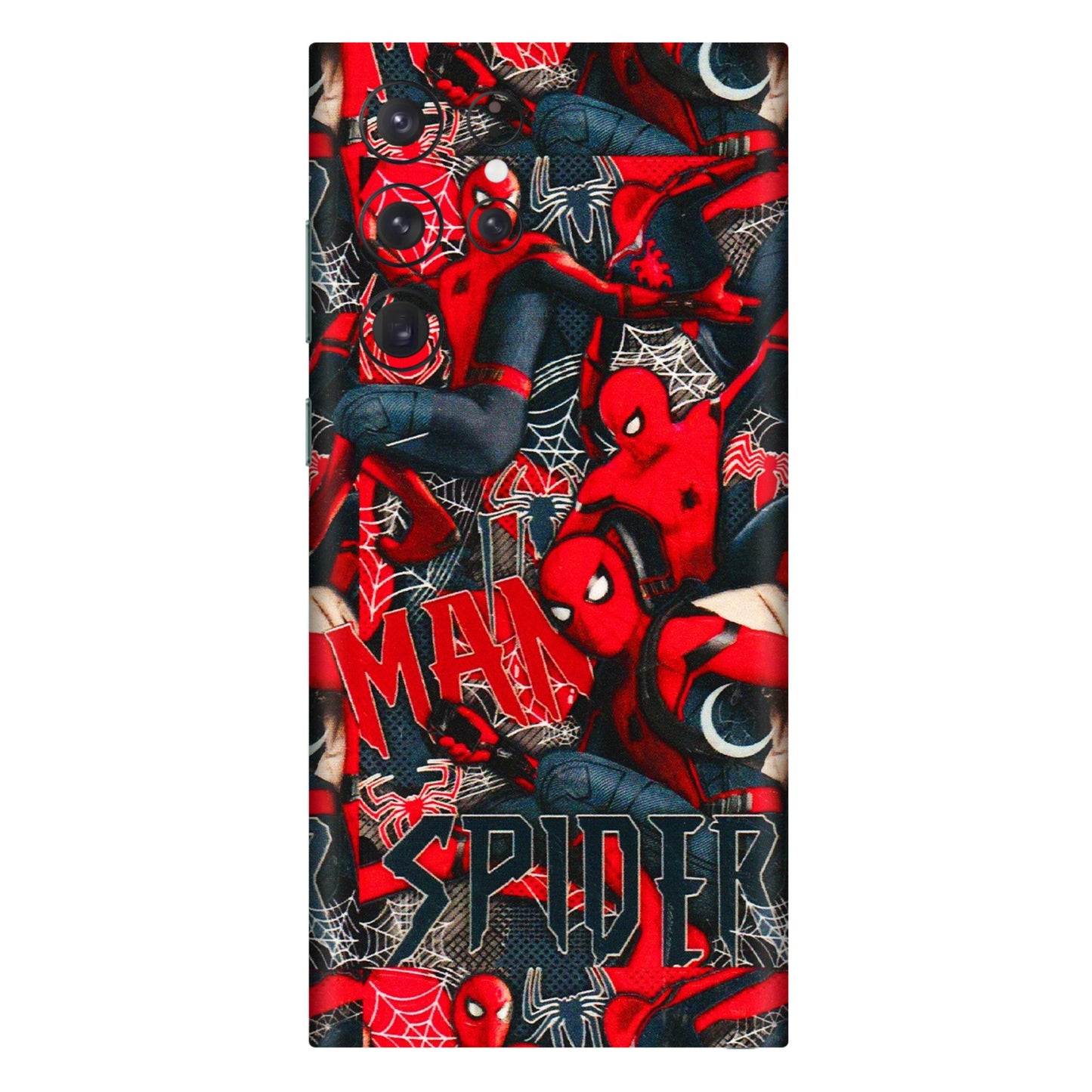 Samsung A/S Series Phone Skins (All Models) - SpiderMan Cool - 3D Embossed Finish (L-188) Samsung Galaxy S22 Ultra