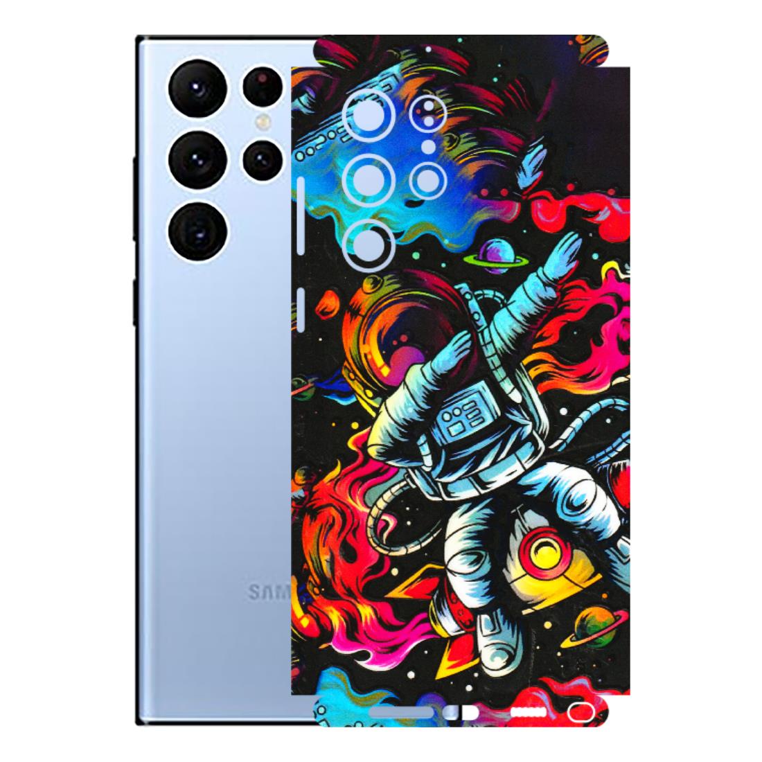 Samsung A/S Series Phone Skins (All Models) - Astronaut Dope - 3D Embossed Finish (L-191) Samsung Galaxy S22 Ultra