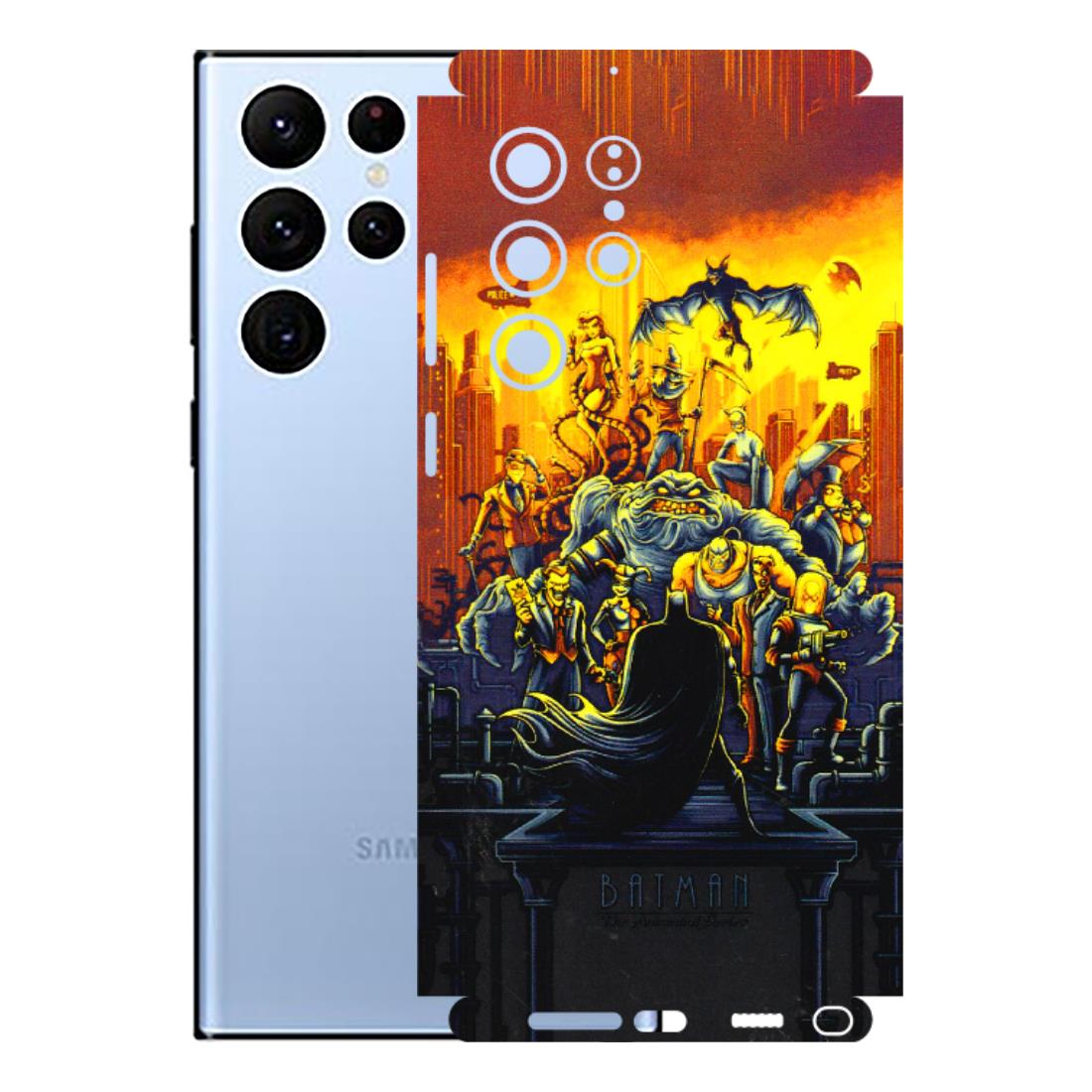 Samsung A/S Series Phone Skins (All Models) - Games Doodles - 3D Embossed Finish (L-24) Samsung Galaxy S22 Ultra