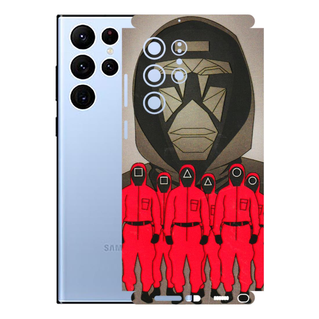 Samsung A/S Series Phone Skins (All Models) - Squid Game Hero - 3D Embossed Finish (L-245) Samsung Galaxy S22 Ultra