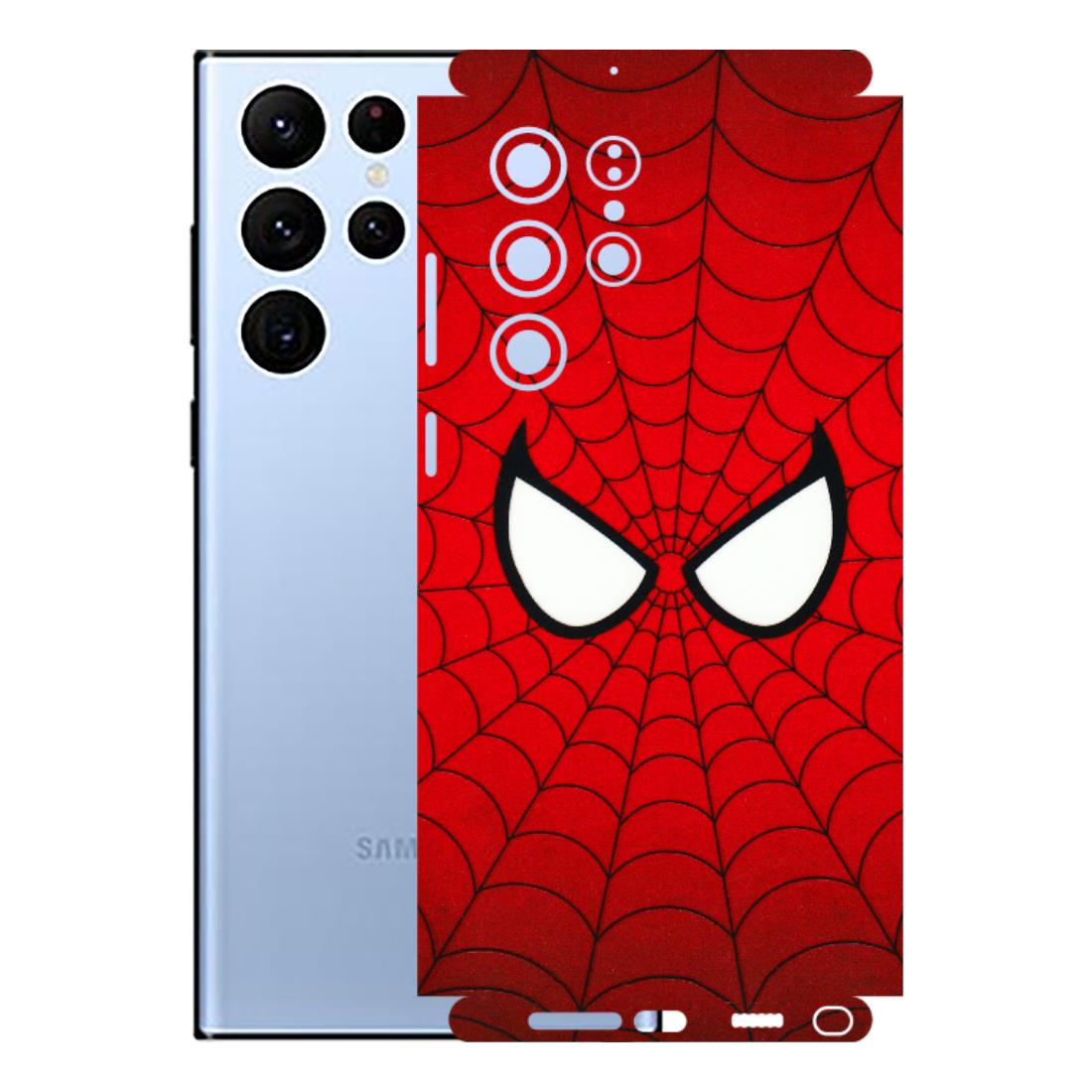 Samsung A/S Series Phone Skins (All Models) - Spidey Eyes - 3D Embossed Finish (L-257) Samsung Galaxy S22 Ultra