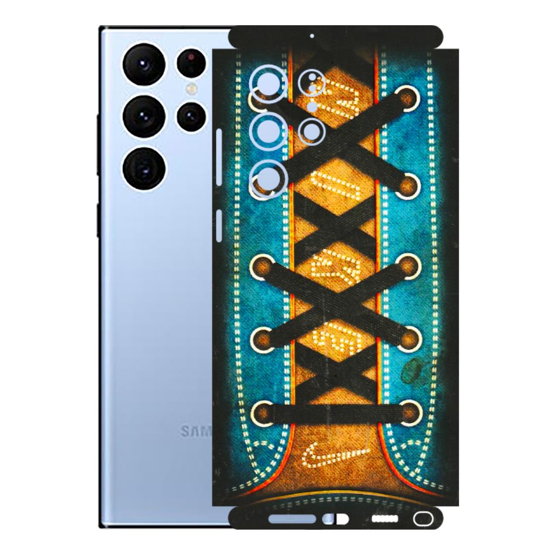 Samsung A/S Series Phone Skins (All Models) - Sneakers Lover Nike - 3D Embossed Finish (L-262) Samsung Galaxy S22 Ultra