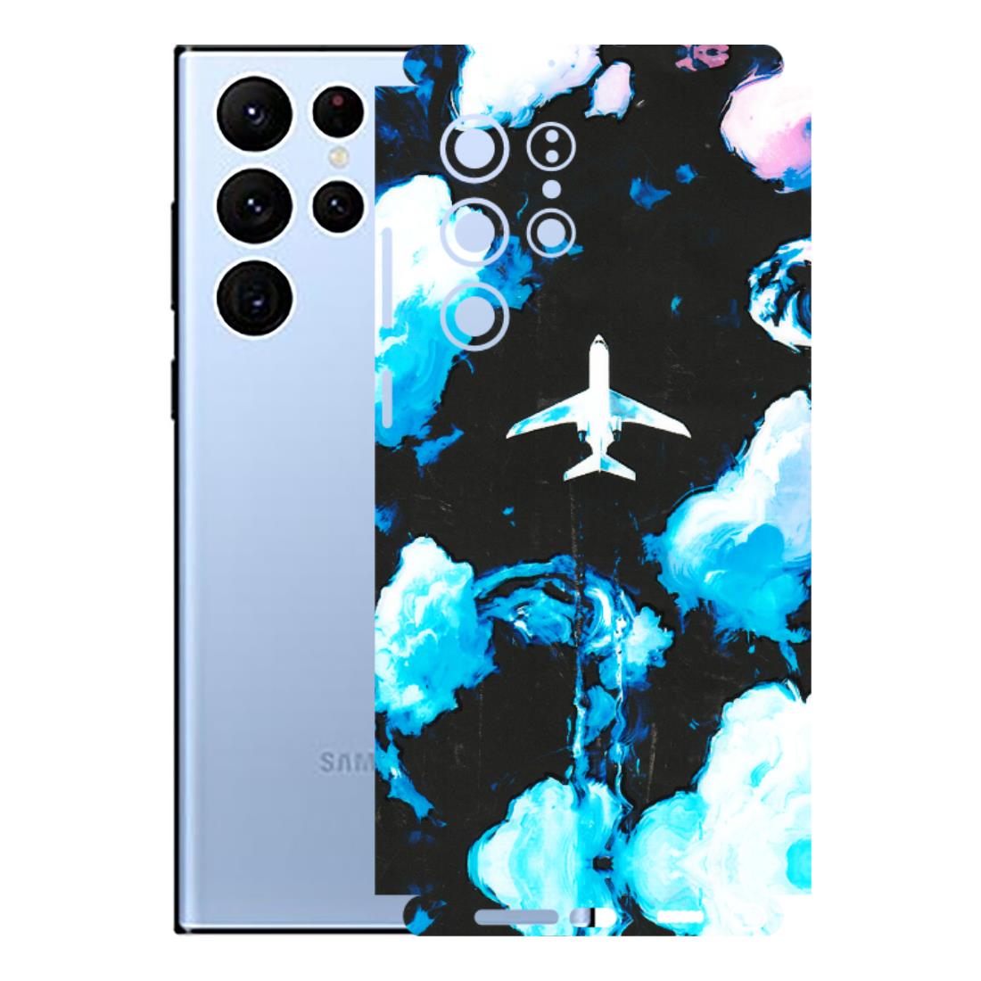 Samsung A/S Series Phone Skins (All Models) - Travel In Airline - 3D Embossed Finish (L-264) Samsung Galaxy S22 Ultra