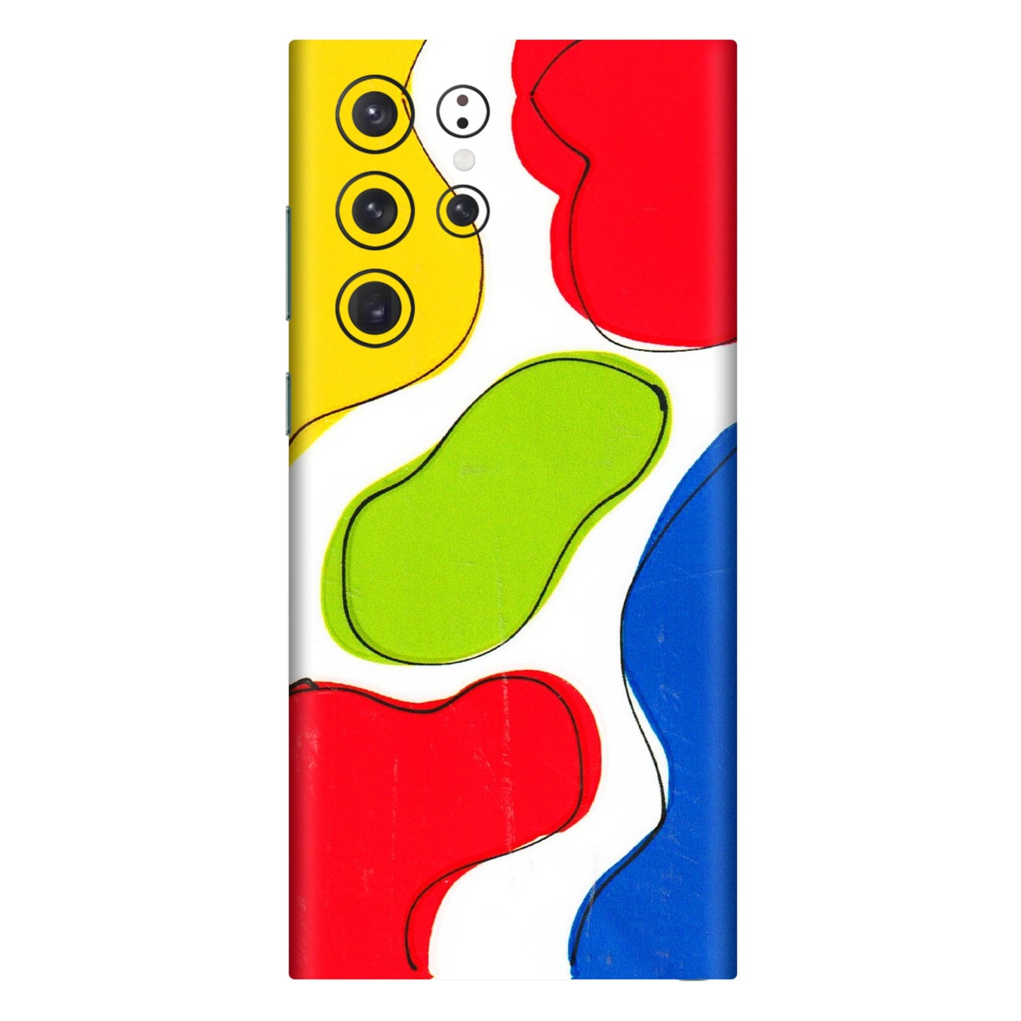 Samsung A/S Series Phone Skins (All Models) - RGB Colour Paint - 3D Embossed Finish (L-284) Samsung Galaxy S22 Ultra