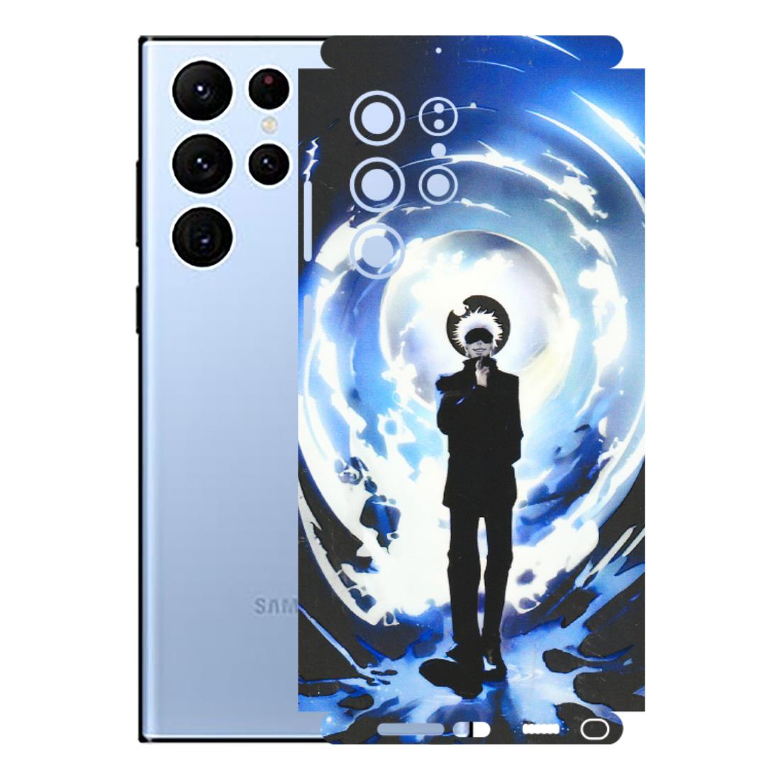 Samsung A/S Series Phone Skins (All Models) - Jujustu Kaisen Anime Manga - 3D Embossed Finish (L-317) Samsung Galaxy S22 Ultra
