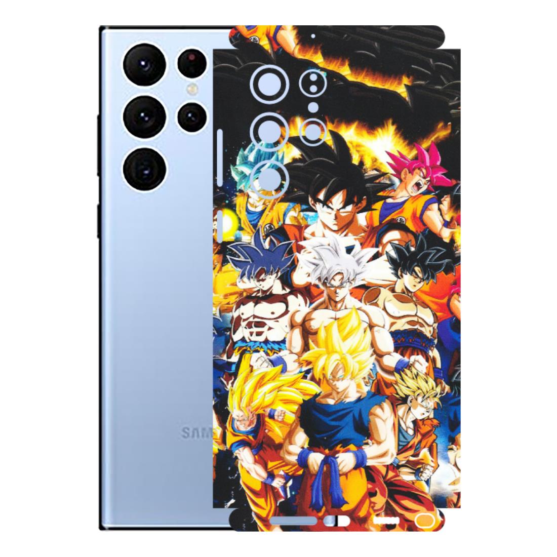 Samsung A/S Series Phone Skins (All Models) - Ultimate Dragon Ball Z - Matte Finish (M-100) Samsung Galaxy S22 Ultra