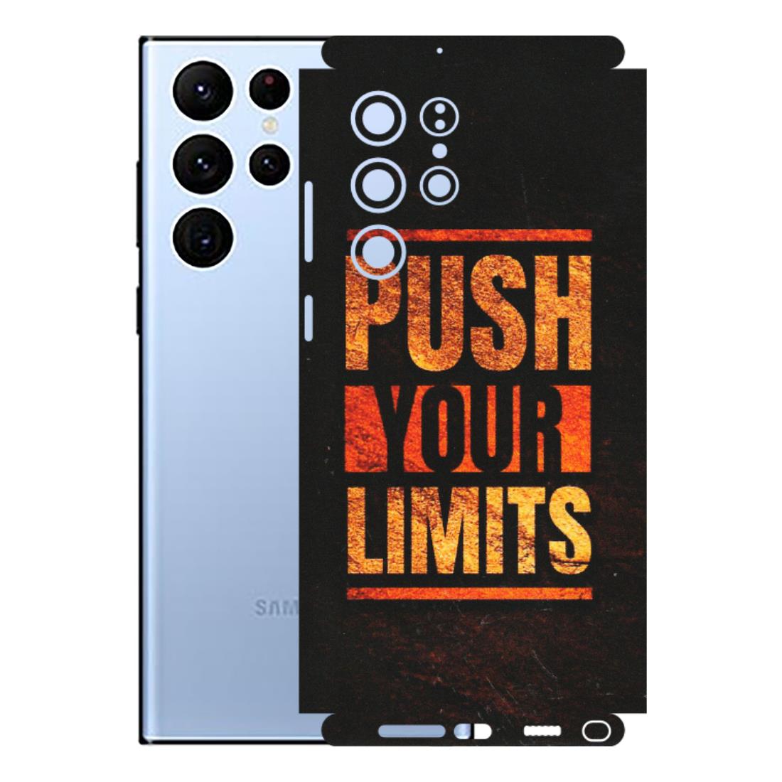 Samsung A/S Series Phone Skins (All Models) - Push Your Limits - Matte Finish (M-118) Samsung Galaxy S22 Ultra