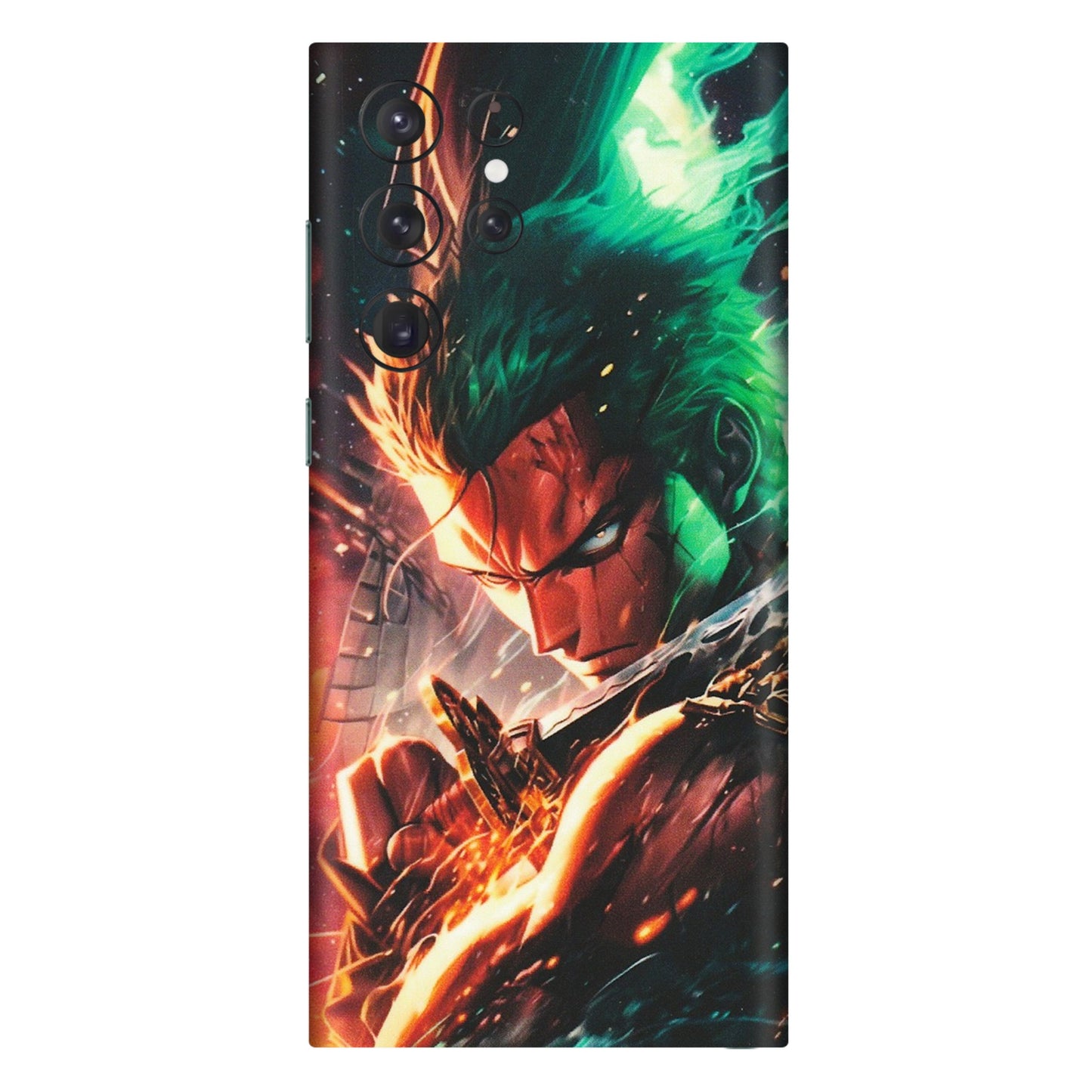 Samsung A/S Series Phone Skins (All Models) - Anime Gojo Sword - Matte Finish (M-32) Samsung Galaxy S22 Ultra